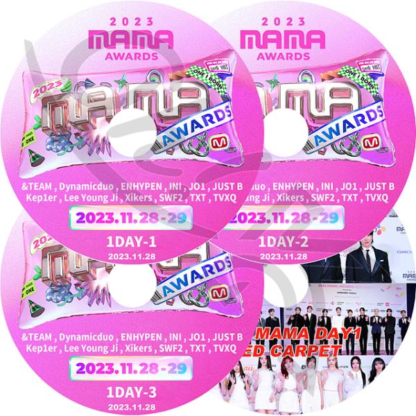 K-POP DVD 2023 Mnet Asia Music Awards/RED CARPET 1...