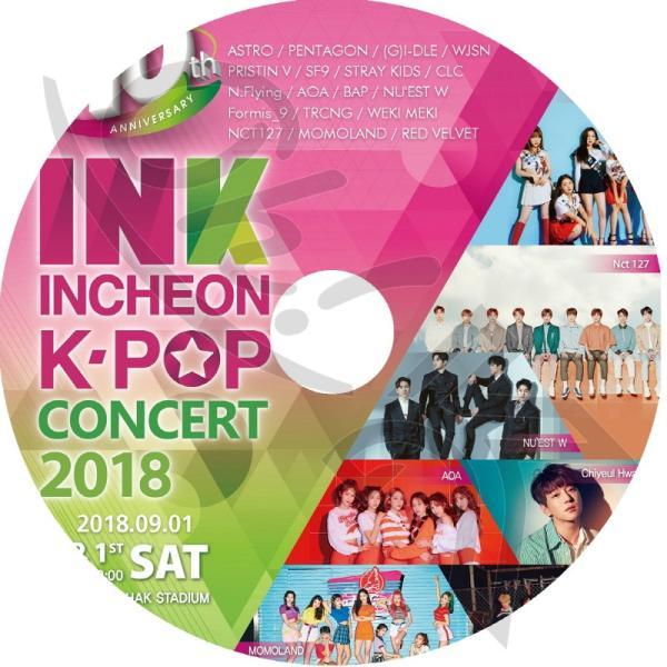 K-POP DVD 2018 INCHEON KPOP CONCERT -2018.09.01-  ...