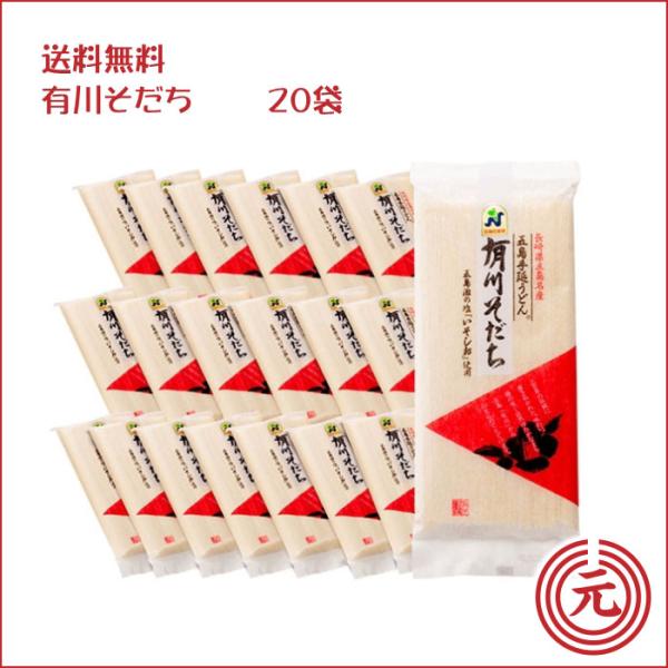 五島手延うどん「有川そだち」300ｇ×20袋　｜お取り寄せ人気NO1！お買い得まとめ売り　九州名産・...