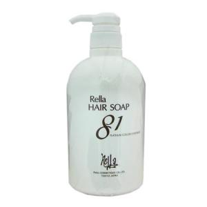 レラ ヘアソープ 81 650ml ポンプ 弱酸性 乾燥毛用 ウェットタイプ
