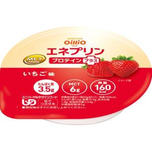 日清オイリオグループ　エネプリンプロテインプラス　いちご　40g｜ehac