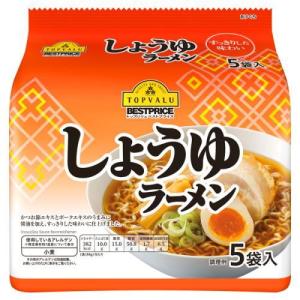 トップバリュ ベストプライス すっきりした味わい しょうゆラーメン 88g×5袋入×6個セット