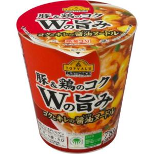 トップバリュベストプライス コクとキレの醤油ヌードル 78g×12個セット