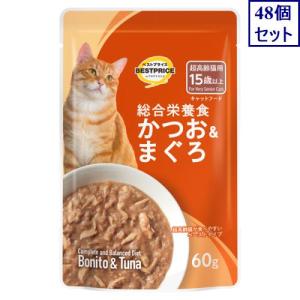 トップバリュ キャットフードパウチ かつお＆まぐろ グレインフリー
