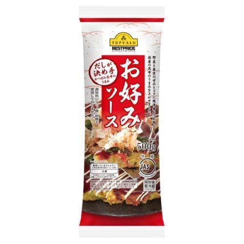 トップバリュベストプライス　だしが決め手のお好みソース　500G×12個セット