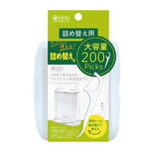 医食同源ドットコム　ワンプッシュ糸付きようじ　詰替　200本入｜ehac