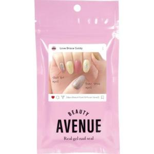 アイエスリンク BEAUTY AVENUE ラブブレスゴールディ ジェルネイルシール