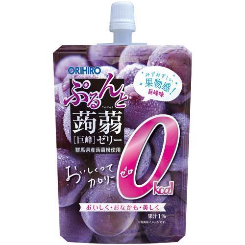 オリヒロプランデュ　ぷるんと蒟蒻スタンディング　カロリーゼロ　巨峰　130G