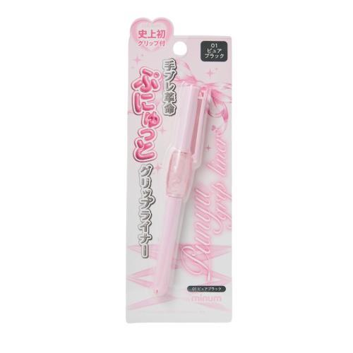 ｉ．Ｄ　ミニュム　ぷにゅグリップライナー　０１　ピュアブラック　0.55mL