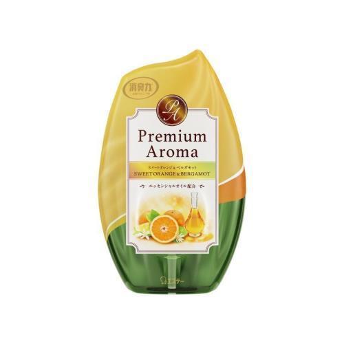 エステー　お部屋の消臭力　PREMIUM　AROMA　スイートオレンジ&amp;ベルガモット　400ML　部...