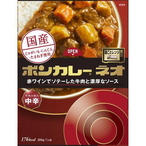 大塚食品　ボンカレー　ネオ　中辛　200g×5個セット