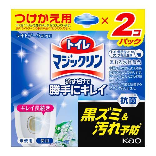 花王　トイレマジックリン　流すだけで勝手にキレイ　ライトブーケの香り　つけかえ用　80g×２