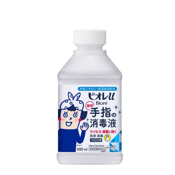 ▲【在庫限り】ビオレｕ　手指の消毒スプレー　置き型付替　400ｍｌ　あすつく