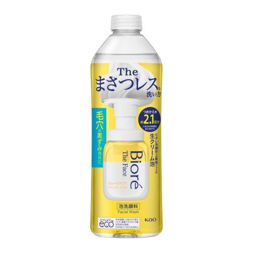 花王　ビオレ　ザフェイス　泡洗顔料　スムースクリア　つめかえ用　340ml