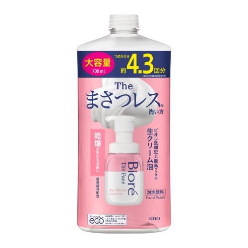 花王　ビオレ　ザフェイス　泡洗顔料　ディープモイスト　詰替　700ml