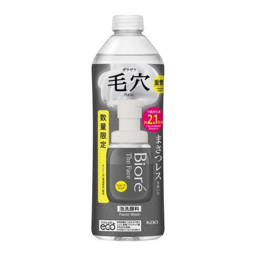 花王　ビオレ　ザフェイス泡洗顔料　スムースクリアプラス　つめかえ用　340ml