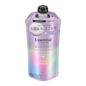 花王 エッセンシャル プレミアム うるおいバリアシャンプー グロウ＆モイスト 詰替 340ml