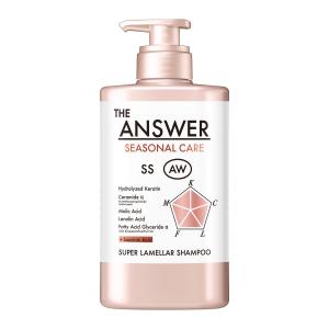 THE ANSWER(ジアンサー)　シーズナルケア　ＡＷ　スーパーラメラシャンプー　ポンプ　４００ｍｌ【送料無料】