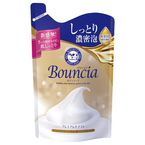 牛乳石鹸　バウンシア　ボディソープ　プレミアムモイスト　詰替用　340mL