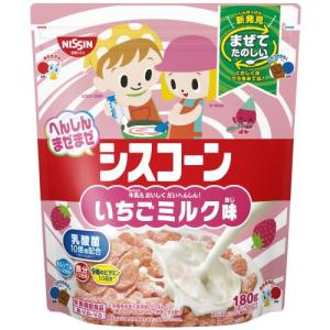 シスコ　へんしんまぜまぜ　シスコーン　いちごミルク味　180G×6個セット