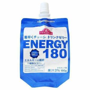 24個セット　トップバリュ　素早くチャージ　ドリンクゼリー　ENERGY180　マスカット味　180G｜ehac