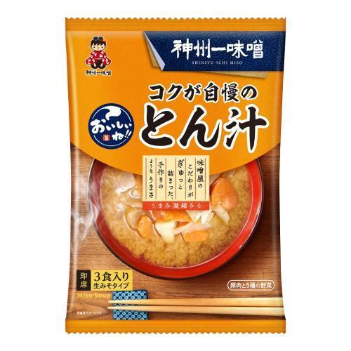 神州一味噌　おいしいね！！とん汁　３食×12個セット