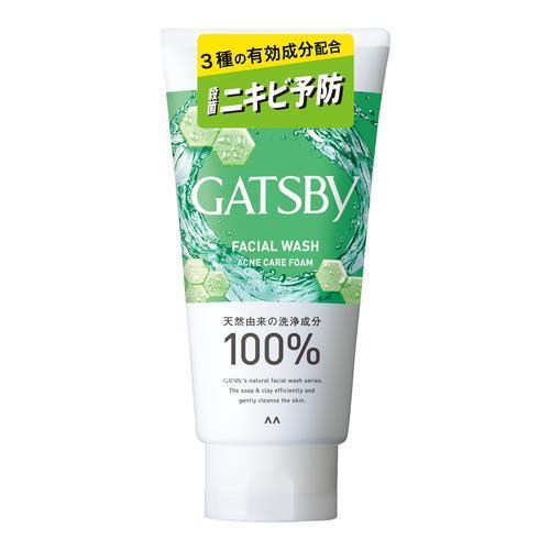 マンダム　ギャツビー(GATSBY)　フェイシャルウォッシュ　薬用トリプルケアアクネフォーム　130...