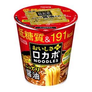 明星　ロカボNOODLESおいしさプラス　こってり醤油　59g×12個セット