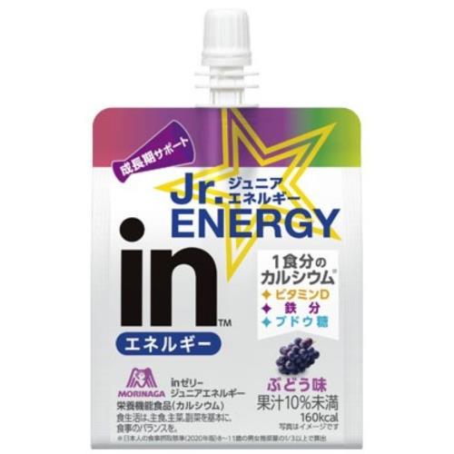 森永製菓　ｉｎ　ｉｎゼリージュニアエネルギー　ぶどう　180g
