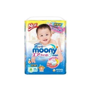 ムーニーマン エアフィット M 寝返り-はいはい 58枚...