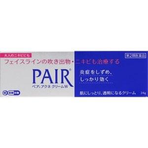 ペア ◇5個セット 【第2類医薬品】ペアアクネクリームW 24g ※セルフ