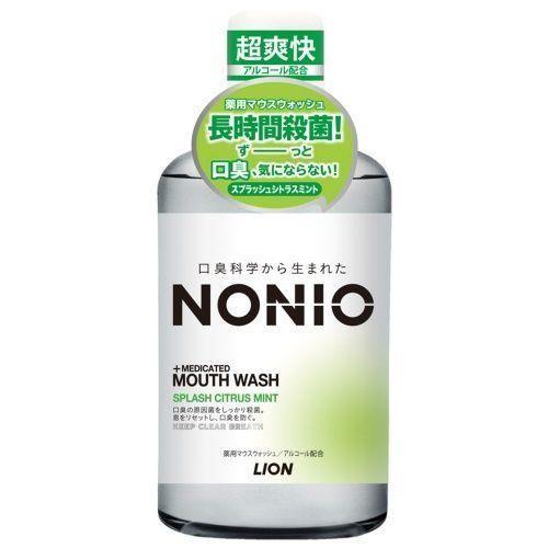 ライオン　NONIO　(ノニオ)　マウスウォッシュ　スプラッシュシトラスミント　600ML　洗口剤　...