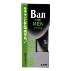 ライオン　Ban　(バン)　男性用ロールオン　30ML　制汗剤　ロールオンタイプ｜ehac