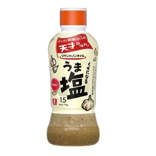 【セット販売】理研ビタミン　リケンのノンオイル　くせになるうま塩徳用　380ML×3個セット
