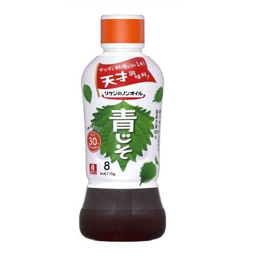 【セット販売】理研ビタミン　リケンのノンオイル　青じそ徳用　380ML×3個セット