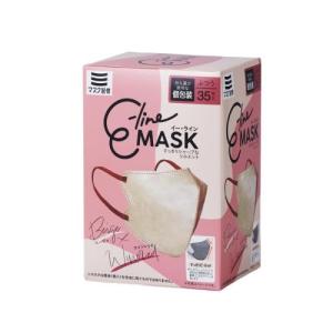 伊藤忠リーテイルリンク　イー・ラインMASK　ベージュ×ワインレッド　35枚｜ehac