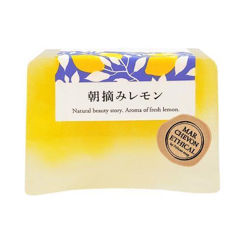 ▲▲ペリカン石鹸　マルシェボン　エシカルクリアソープ　朝摘みレモン　100g×8個セット