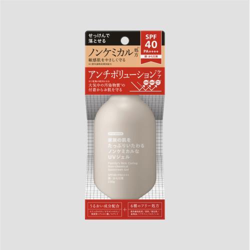 からだWelcia　家族の肌をたっぷりいたわるノンケミカルなUVジェル　220g