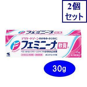 ◆2個セット　【第2類医薬品】フェミニーナ軟膏S　30G　あすつく　送料無料【セルフメディケーション...