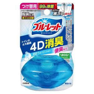 小林製薬　液体ブルーレット　除菌4Ｄ消臭　つけ替用　消臭ウォッシュの香り　67ML｜ehac