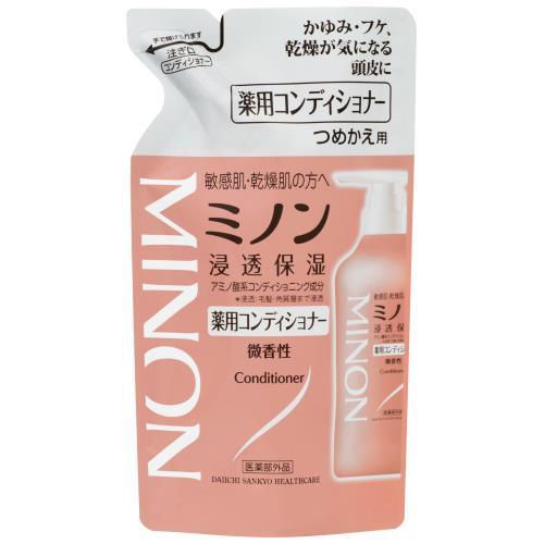 第一三共　ミノン薬用コンディショナー　つめかえ用　380ML