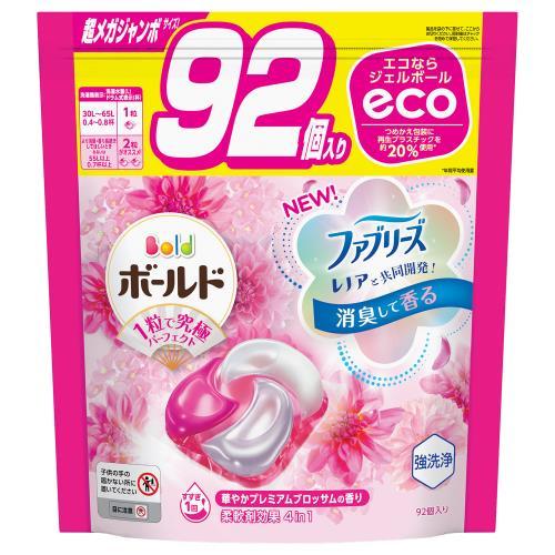 Ｐ＆Ｇ　ボールド　ジェルボール　4in1　ブロッサム　詰替　超メガジャンボ　92個