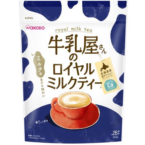 アサヒグループ食品　和光堂　牛乳屋さんのロイヤルミルクティー　340G