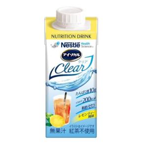 Nestle（ネスレ） アイソカルクリア レモンティー 200ml×20 【栄養