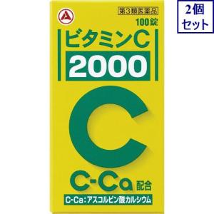 2個セット　【第3類医薬品】ビタミンＣ「２０００」　100錠　あすつく　送料無料｜ウエルシア