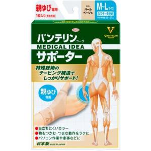 興和 バンテリンサポーター ひざ専用 LLサイズ パールベージュ