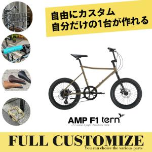 フルカスタムチョイス　AMP F1(アンプ F1) TERN（ターン） 小径車・ミニベロ　送料プランB　23区送料2700円（注文後修正）