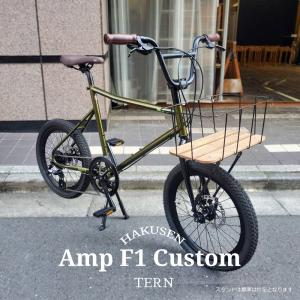 tern ターン AMP F1 アンプF1 マットブラック 限定カラー 8段変速 小径