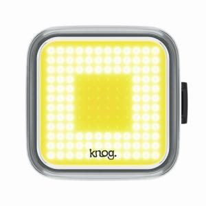 フロント用　KNOG（ノグ） BLINDER SQUARE FRONT(ブラインダースクエアフロント)　LED USB充電ライト｜ehakusen