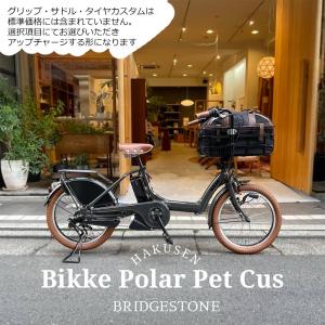【丸石サイクル】ペットが乗せられる電動自転車【ペットポーターアシスト】 丸石サイクル